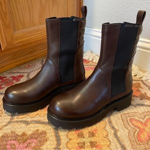 Leather Cosmo 2.0 Vagabond Combat Boots